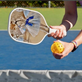 Palas De Pickleball Bailarina de Degas con cinta azul