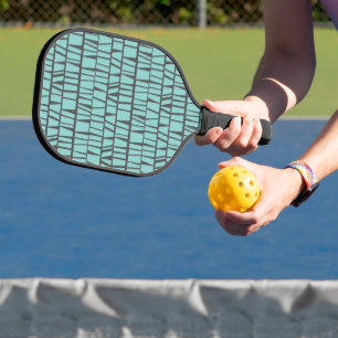 Palas De Pickleball Baldosas azules