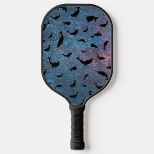 Palas De Pickleball ballena de tiburón de pez sombra en galaxia degrad