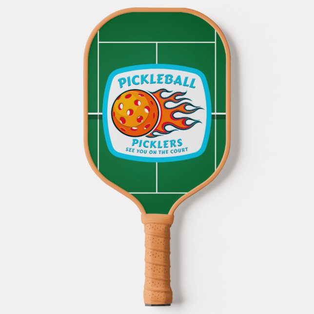 Palas De Pickleball Baloncesto (Anverso)