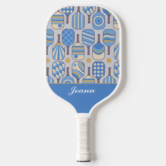 Palas De Pickleball Baloncesto Azul (Anverso)