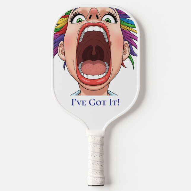Palas De Pickleball Baloncesto blanco (Anverso)