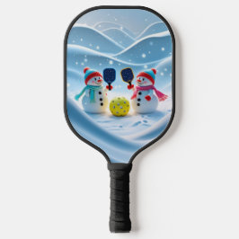 Palas De Pickleball Baloncesto invernal de Maravilla - Diversión Snowy