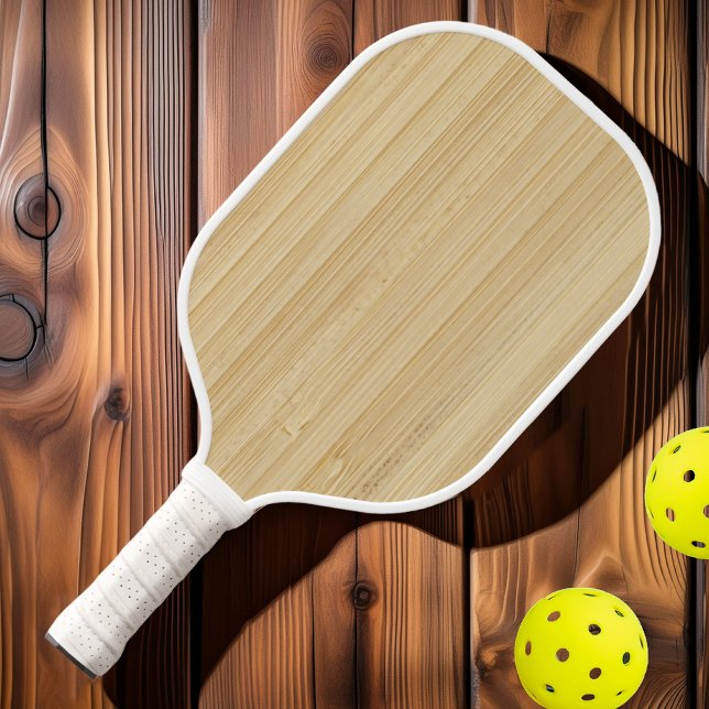Palas De Pickleball Bambú Ligero (Subido por el creador)