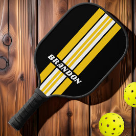 Palas De Pickleball Banda de rally nostálgica de Bumblebee con nombre