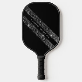 Palas De Pickleball Banda deportiva monocroma negro y gris