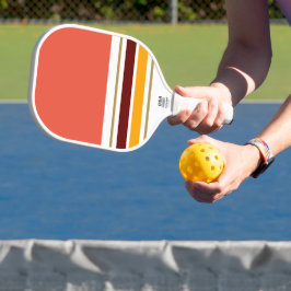 Palas De Pickleball Bandas de Carreras Amarillo Rojo Profundo Naranja 