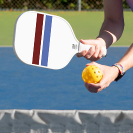 Palas De Pickleball Bandas De Carreras Roja Profunda Azul Esporádico S