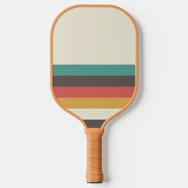 Palas De Pickleball Bandas retro clásicas (Anverso)