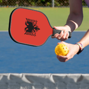 Palas De Pickleball Bandera albanesa