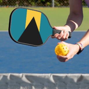 Palas De Pickleball Bandera de Bahamas