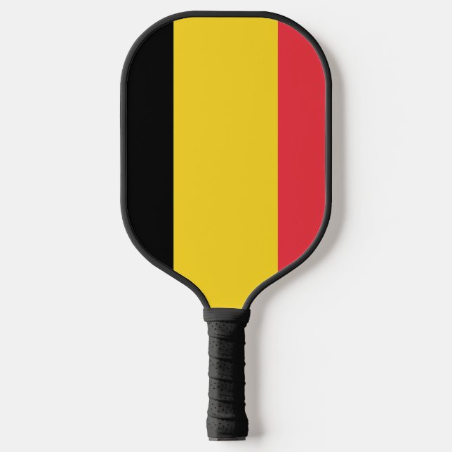 Palas De Pickleball Bandera de Bélgica (Anverso)