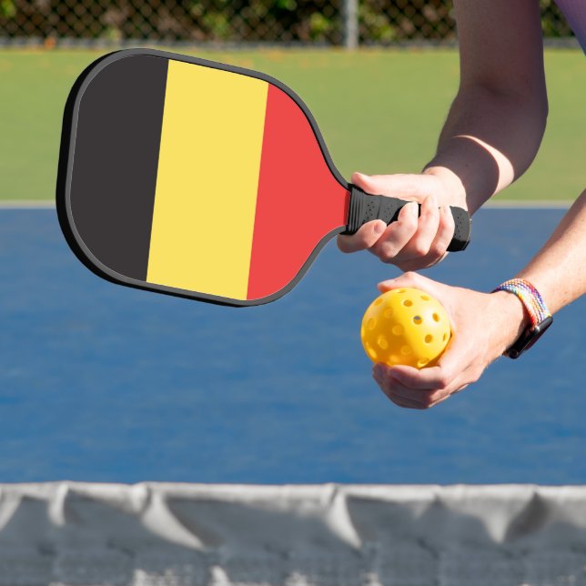 Palas De Pickleball Bandera de Bélgica (in situ)