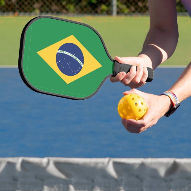 Palas De Pickleball Bandera de Brasil (in situ)
