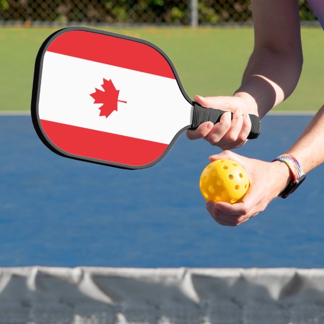 Palas De Pickleball Bandera de Canadá (in situ)
