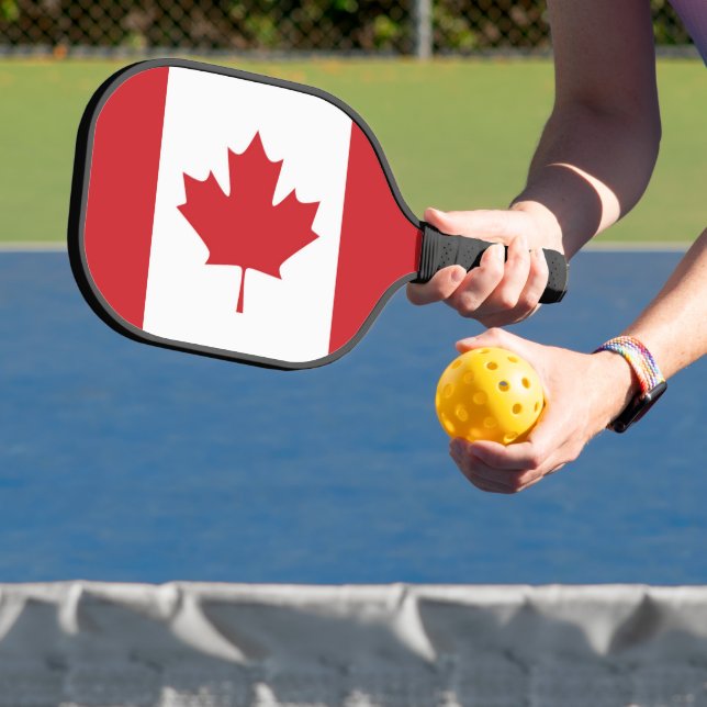 Palas De Pickleball Bandera de Canadá (in situ)
