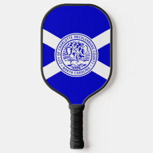 Palas De Pickleball Bandera de Charlotte, Carolina del Norte