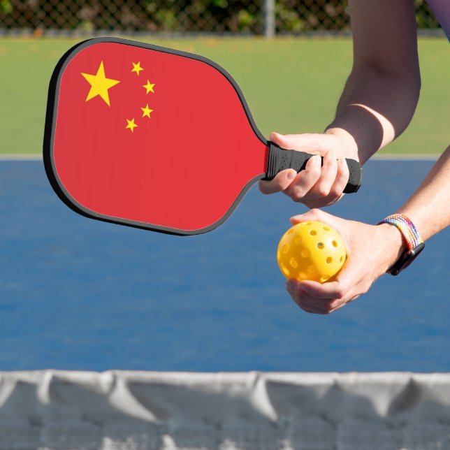 Palas De Pickleball Bandera de China (in situ)
