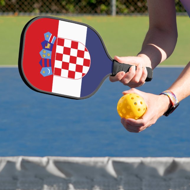 Palas De Pickleball Bandera de Croacia (in situ)