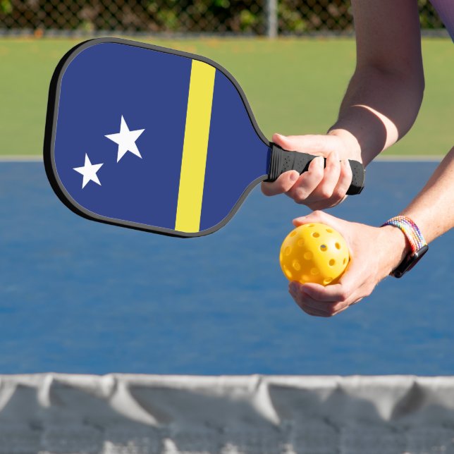 Palas De Pickleball Bandera de Curazao (in situ)