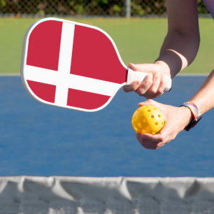 Palas De Pickleball Bandera de Dinamarca