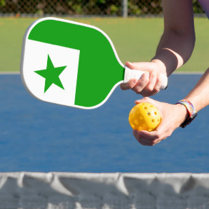 Palas De Pickleball Bandera de esperanto