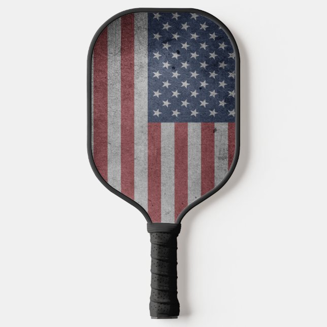 Palas De Pickleball Bandera de Estados Unidos (Anverso)