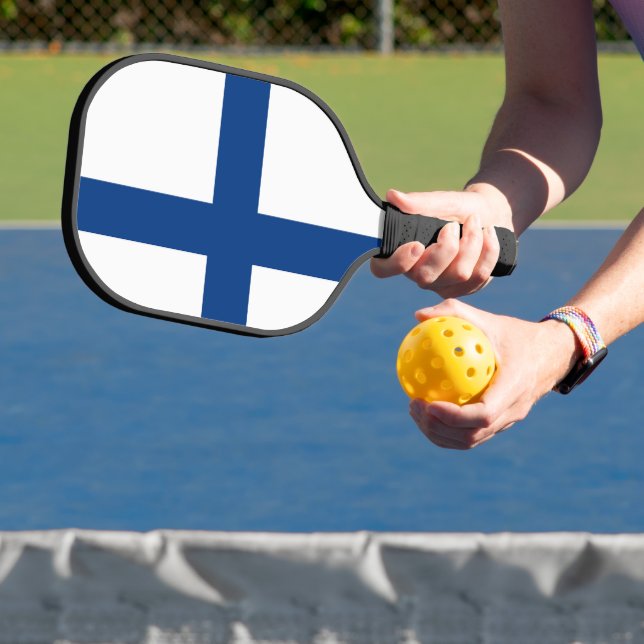 Palas De Pickleball Bandera de Finlandia (in situ)