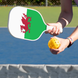 Palas De Pickleball Bandera de Gales (Cymru)