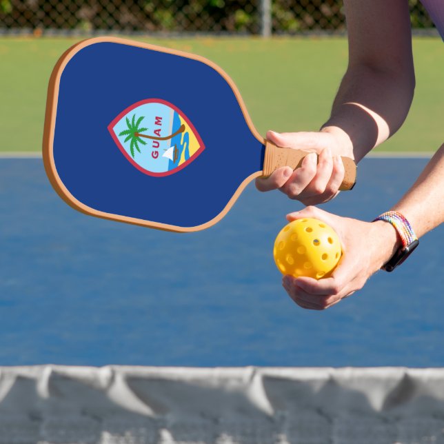 Palas De Pickleball Bandera de Guam (in situ)