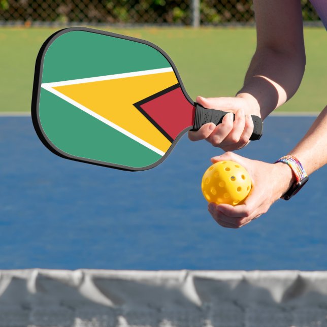 Palas De Pickleball Bandera de Guyana (in situ)