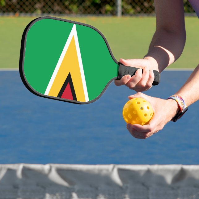Palas De Pickleball Bandera de Guyana (in situ)
