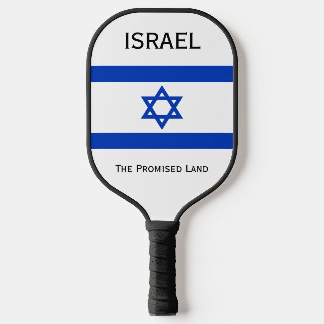 Palas De Pickleball Bandera de Israel (Anverso)