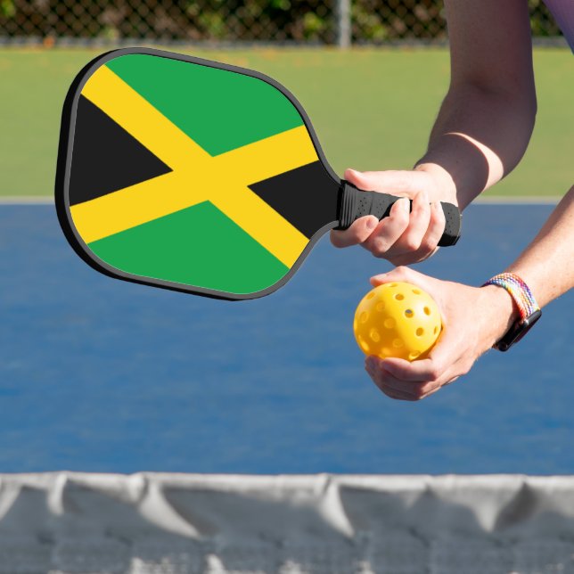Palas De Pickleball Bandera de Jamaica (in situ)