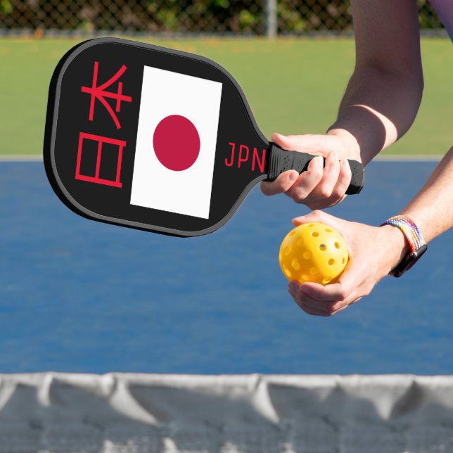 Palas De Pickleball Bandera de Japón (in situ)