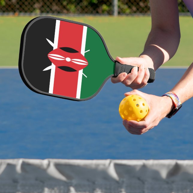 Palas De Pickleball Bandera de Kenia (in situ)