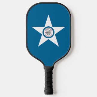 Palas De Pickleball Bandera de la ciudad de Houston, Texas