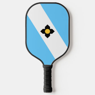 Palas De Pickleball Bandera de la ciudad de Madison (Wisconsin)