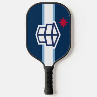 Palas De Pickleball bandera de la ciudad de Toledo (Ohio)