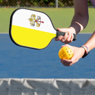 Palas De Pickleball Bandera de la Ciudad del Vaticano