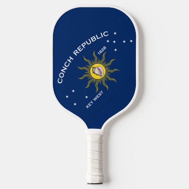 Palas De Pickleball Bandera de la República de Conch (Anverso)