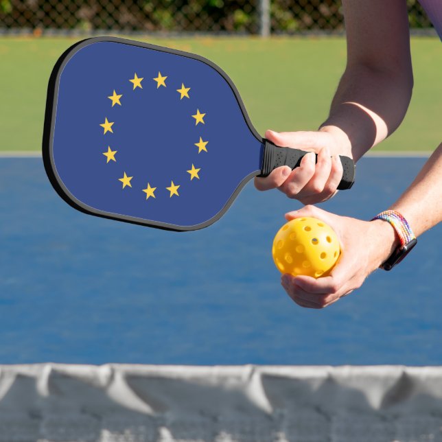 Palas De Pickleball Bandera de la Unión Europea (in situ)
