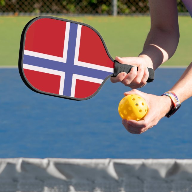 Palas De Pickleball Bandera de Noruega (in situ)