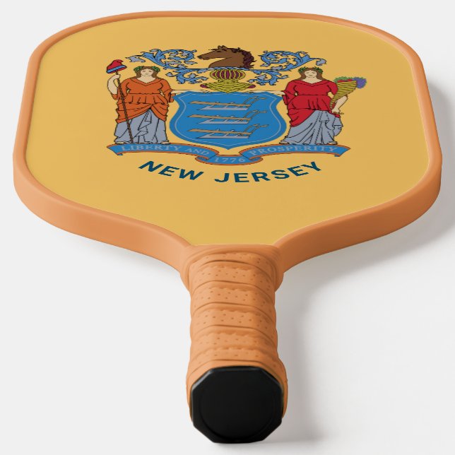 Palas De Pickleball Bandera de Nueva Jersey (Distribución)