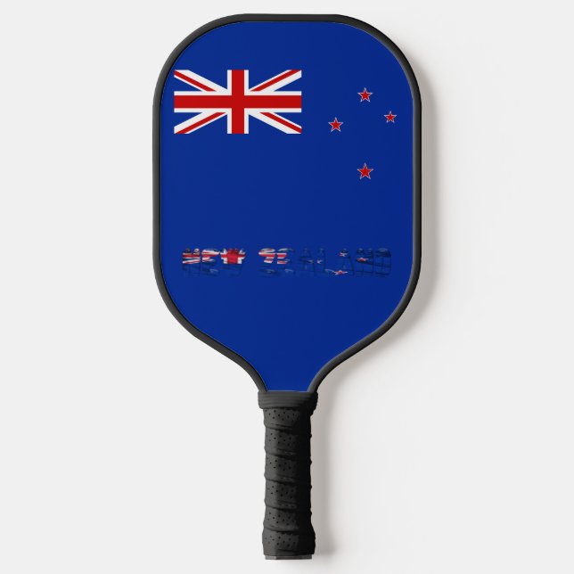 Palas De Pickleball Bandera de Nueva Zelanda (Anverso)