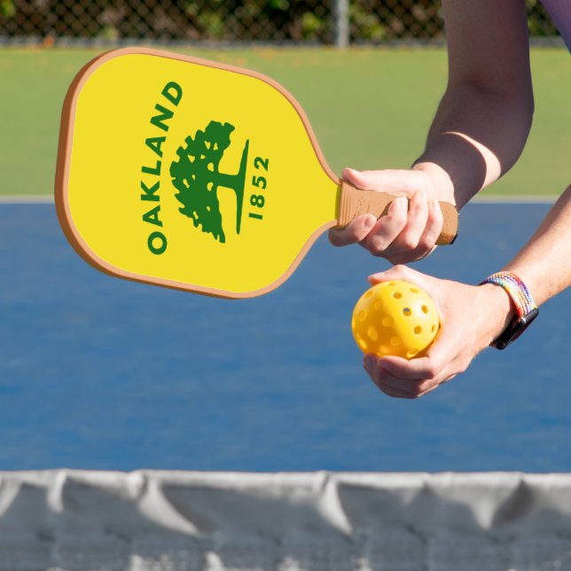 Palas De Pickleball Bandera de Oakland, California (in situ)