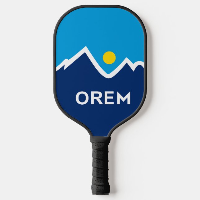 Palas De Pickleball Bandera de Orem, Utah (Anverso)