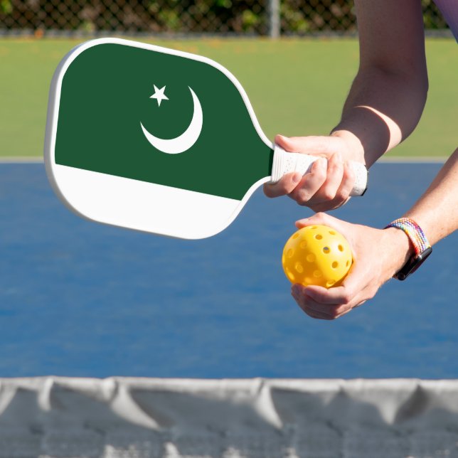 Palas De Pickleball Bandera de Pakistán (in situ)