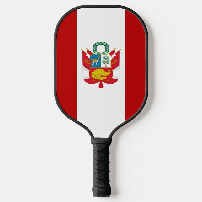 Palas De Pickleball Bandera de Perú (Anverso)