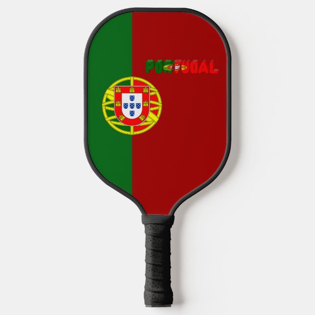 Palas De Pickleball Bandera de Portugal (Anverso)